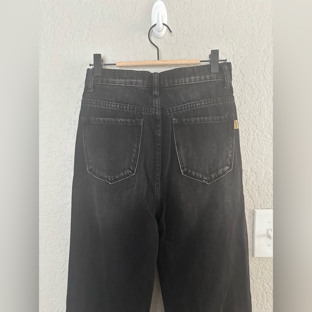 Western Distressed Black Jeans - Picture 8 of 8